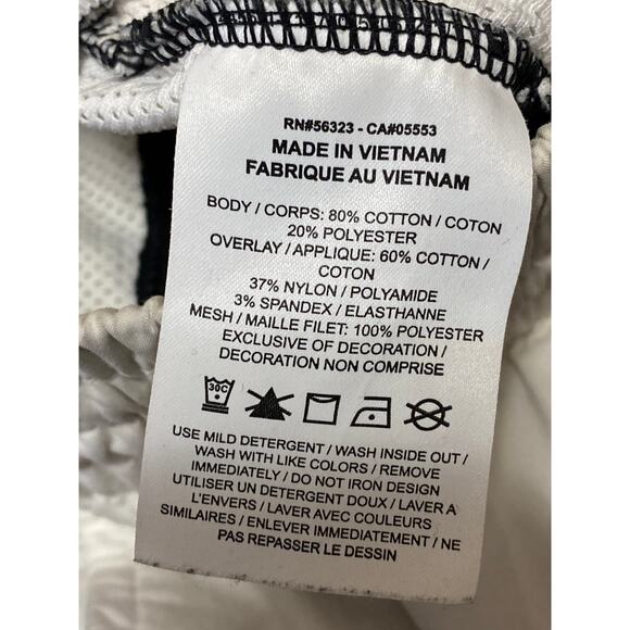 Nike Icon Clash Womens Black White Colorblock Athletic Jogger Sweat Pants Size S - Picture 5 of 5